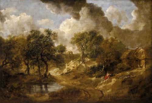 Thomas Gainsborough Landscape in Suffolk Spain oil painting art